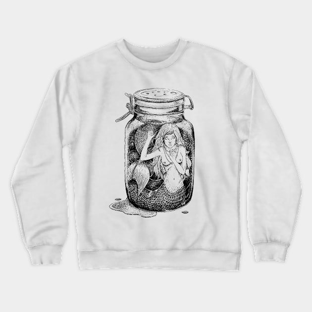 mermaid Crewneck Sweatshirt by rudoi